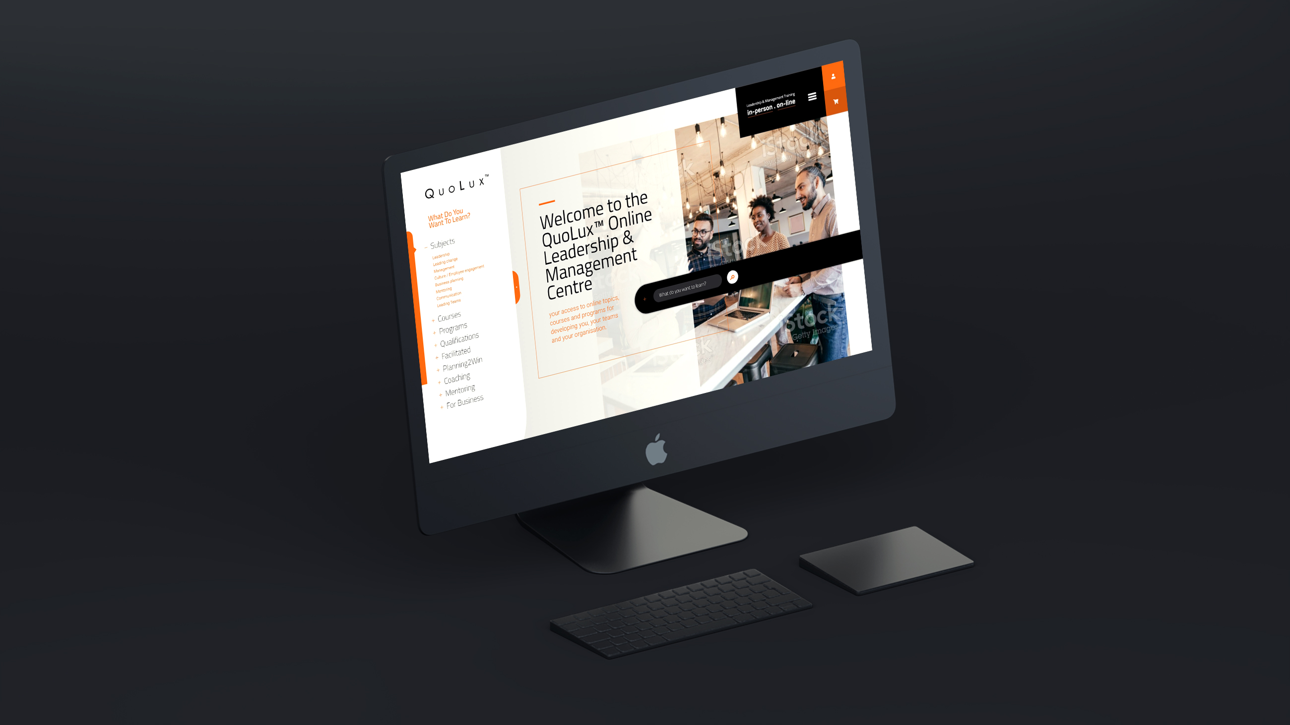 QuoLux Courses UI