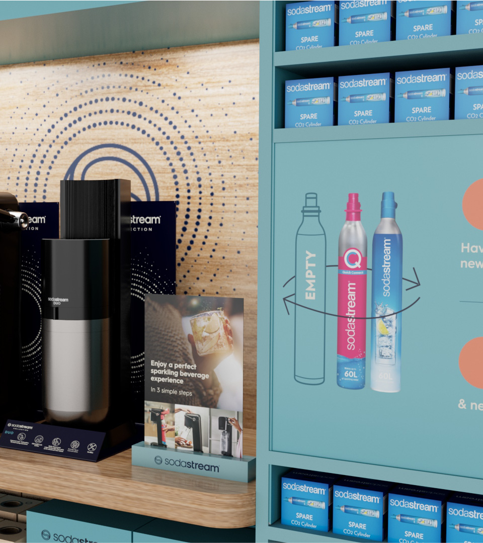 Sodastream Store SodaStream In-Store Experience at John Lewis: Case Study
