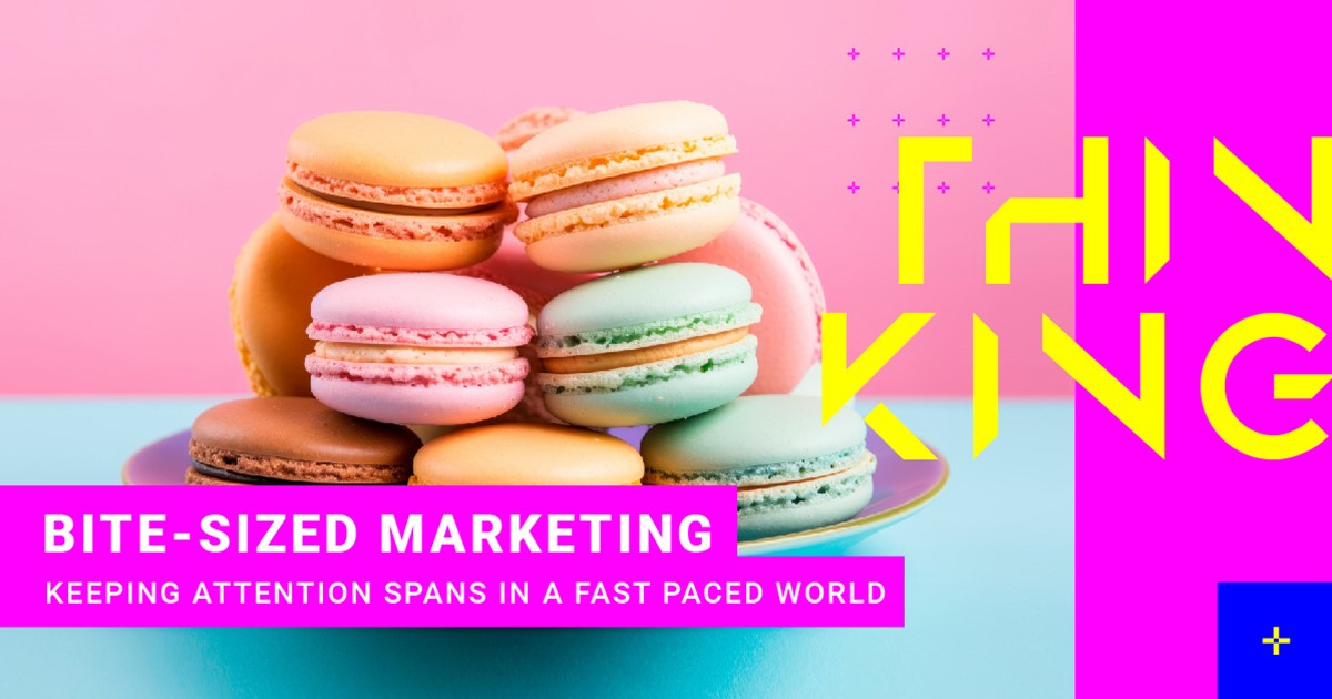 Bite Size Posts Microcontent and bite-sized marketing | Mosaique