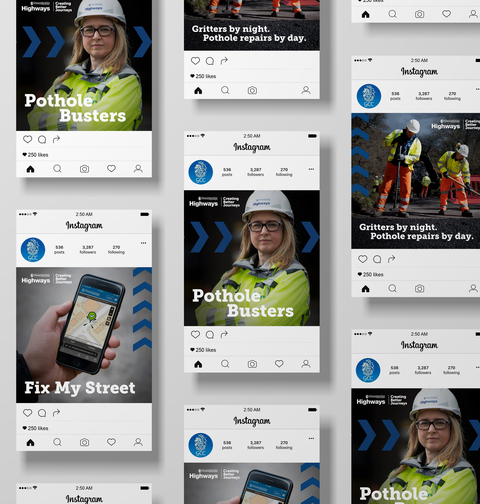 Social media content